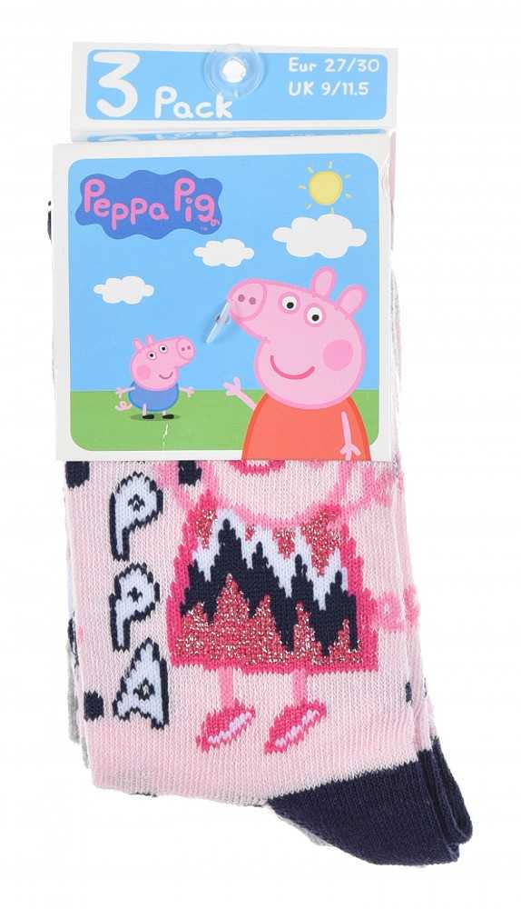 Peppa Pig Sparkle Steps vaikiškos kojinės 23/26