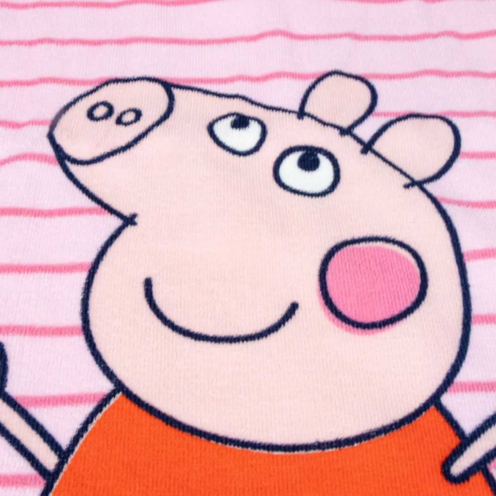 Peppa Pig „Sunny Day“ paplūdimio rankšluostis, pončas, 50 x 115 cm