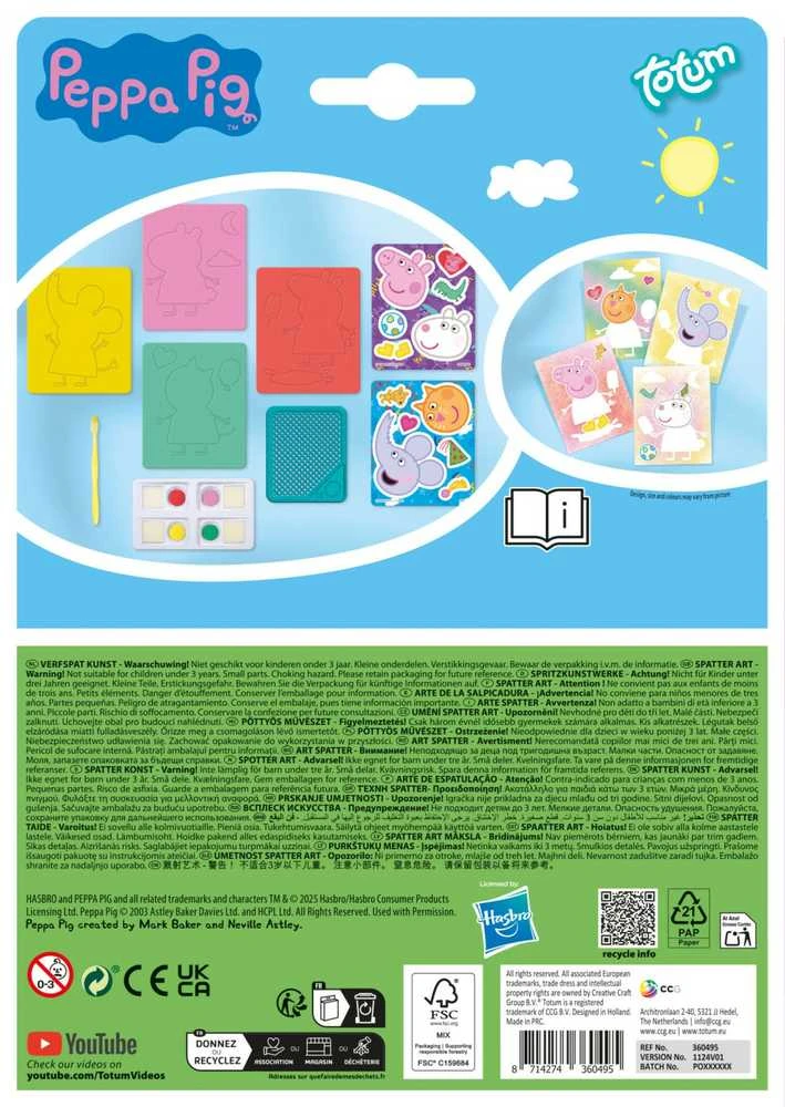 Peppa Pig vasaros kūrybinis rinkinys