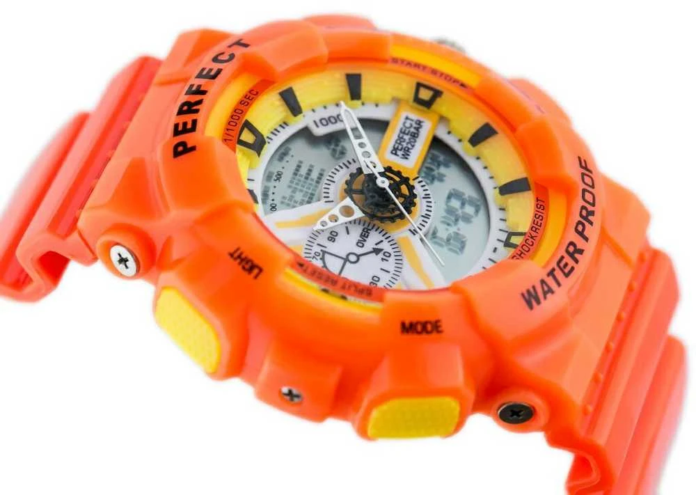 Laikrodis vyrams PERFECT CH03M - CHRONOGRAF (zp358d) + dėžutė