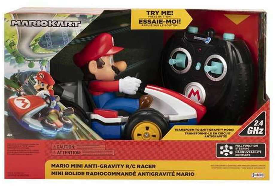 Jakks Pacific „Nintendo“ pasaulis – mini nuotoliniu būdu valdomi lenktyniniai automobiliai – „Super Mario Bros.“ (02497-PKC1-4L)