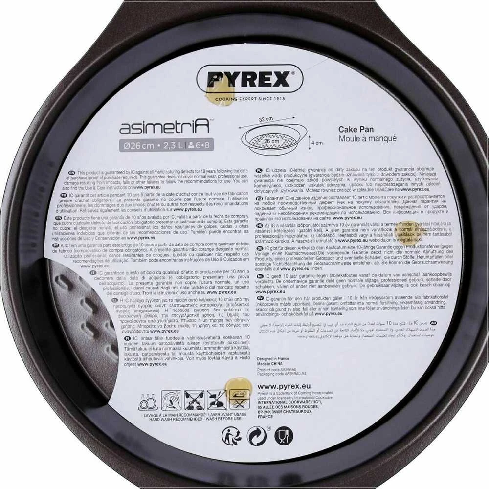 Forma do pizzy Asimetria 32 cm PYREX