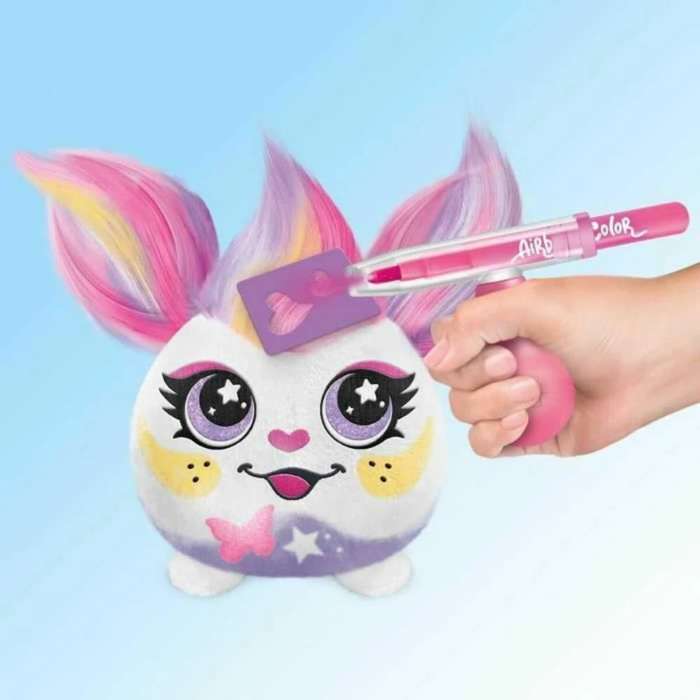 Nezatříděno STYLE 4 EVER AIRBRUSH HAIR´IFFIC Mini pliušinis gyvūnėlis su aerografu