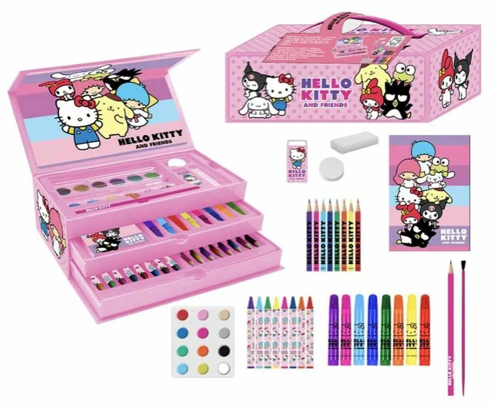 Artesania Cerda Kūrybinis rinkinys Hello Kitty su lagaminu