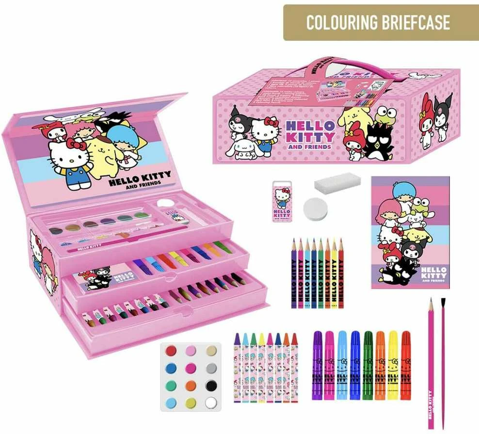 Artesania Cerda Kūrybinis rinkinys Hello Kitty su lagaminu