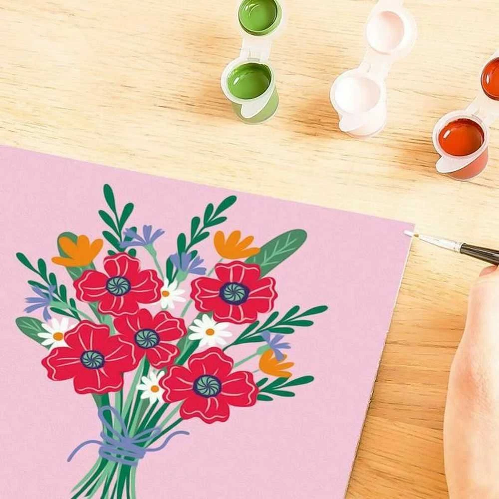 Ravensburger Rankdarbių rinkinys CreArt aguonų puokštė