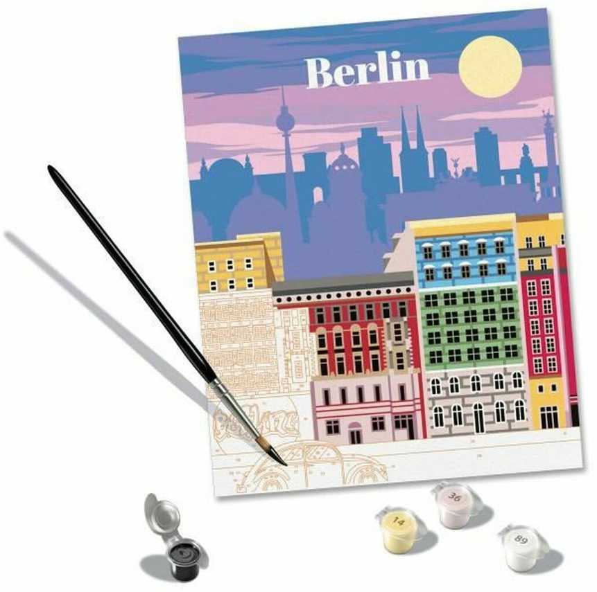 Ravensburger Rankdarbių rinkinys tapybai pagal skaičius CreArt Berlin