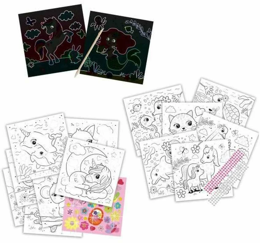 Ses_Creative Kūrybos rinkinys SES Creative Glitter 00117