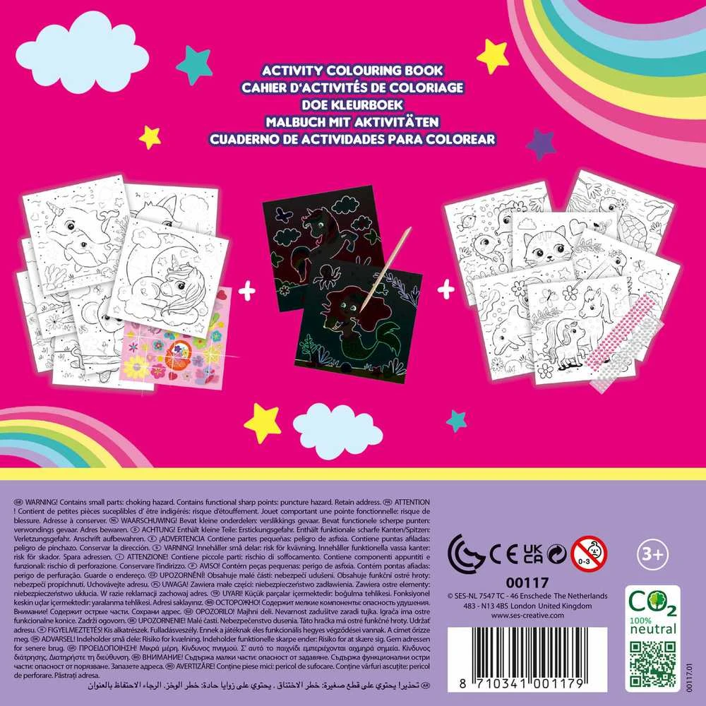 Ses_Creative Kūrybos rinkinys SES Creative Glitter 00117