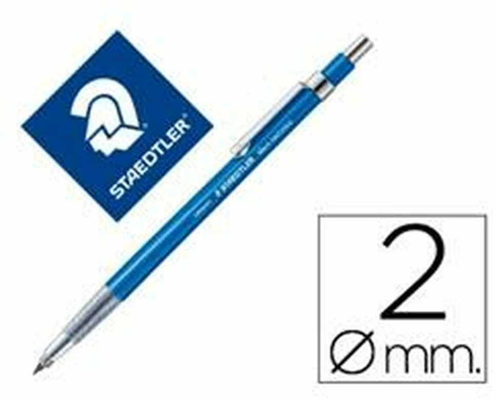 Staedtler Mars technicos 780, mėlyna, juoda, HB, 2 mm, 1 vnt.