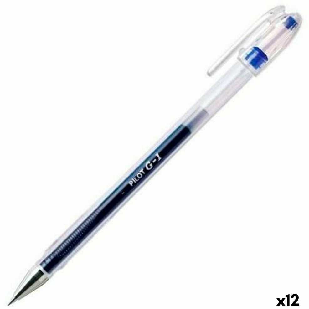 Pilot Pen Gelinis rašiklis G1 mėlynas 12 vnt Pultas