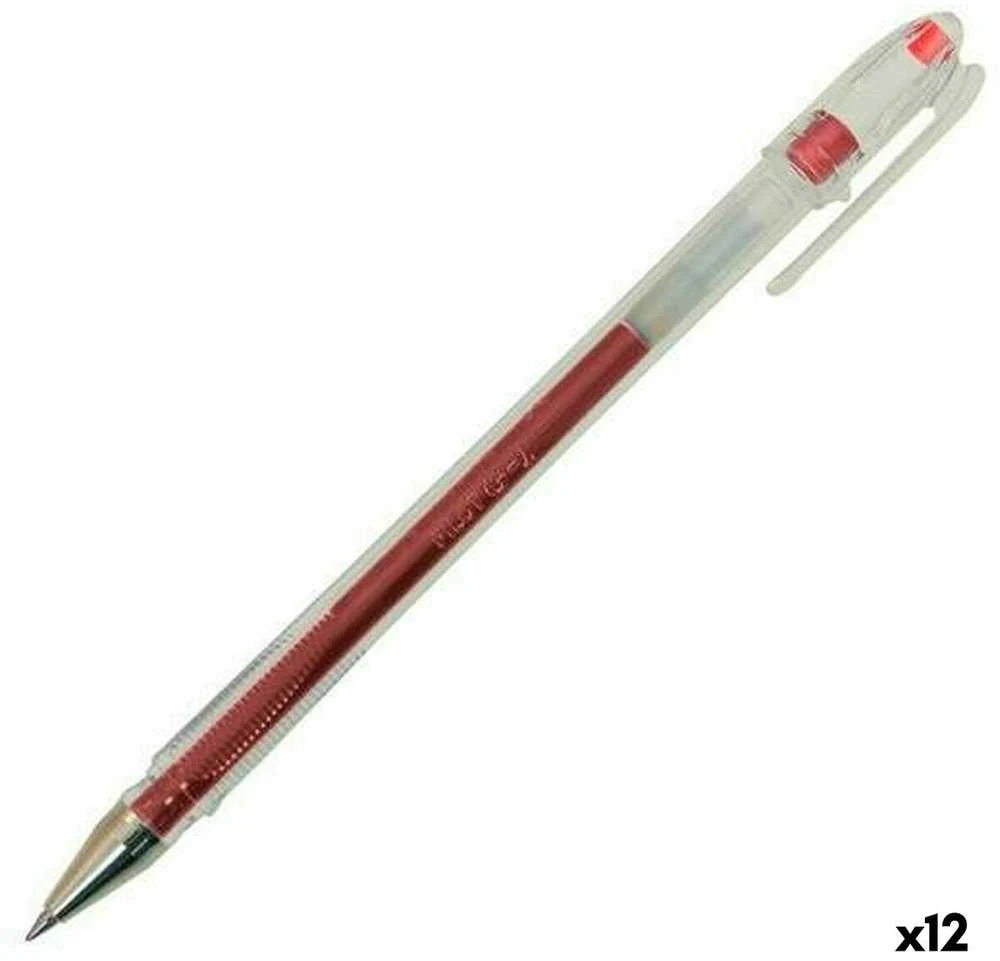 Pilot Pen WPC Raudon Pultas G1 gelio rašiklis BL-G1-5-R
