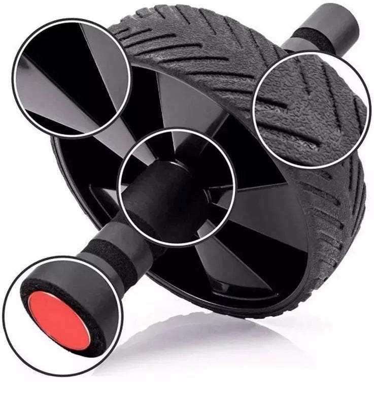 Muscle training roller wheel + mat