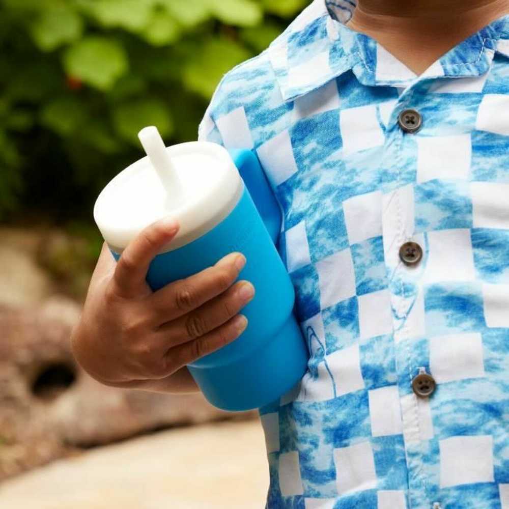 Infantino My 1st Tumbler Children's Sippy Cup, 266ml, silikonas be BPA