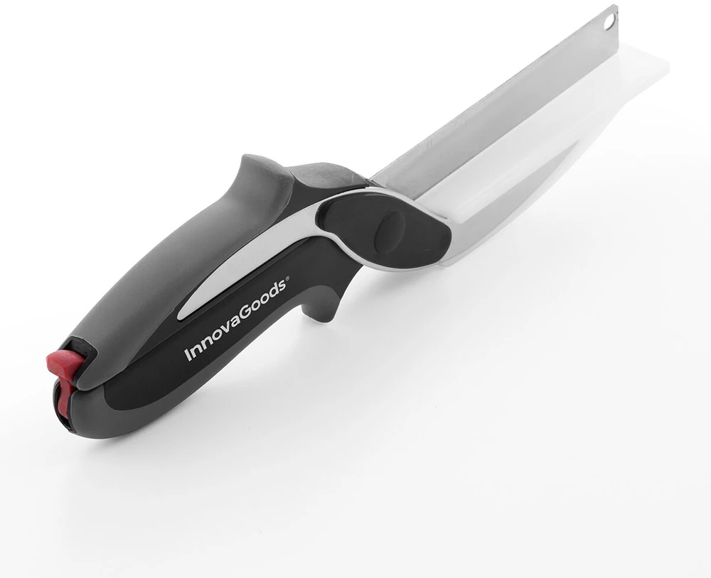 Pjaustymo peilis su integruota maža pjaustymo lentele Scible InnovaGoods