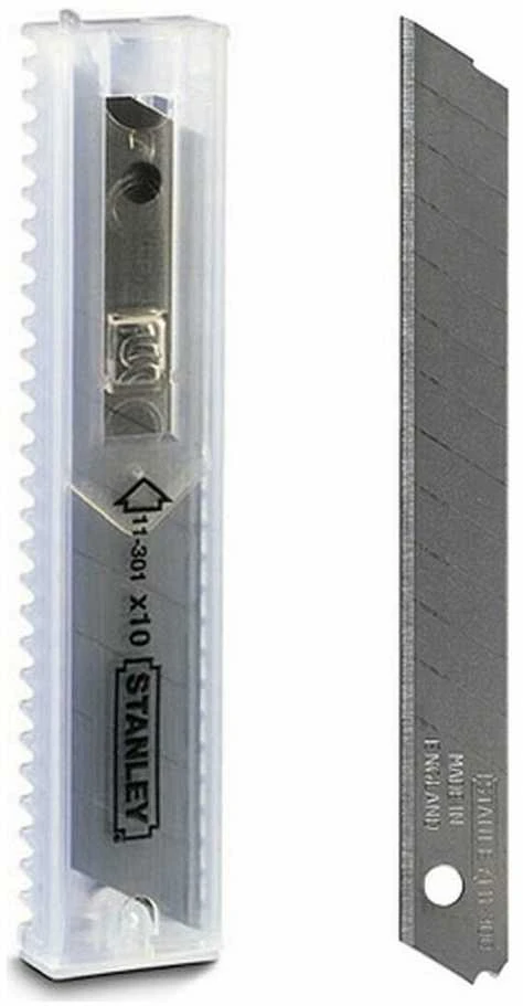 STANLEY OSTRZA ŁAMANE 9mm/10vnt. /KARTA