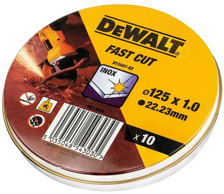 Dewalt Pjovimo diskas DT3507-QZ | 125x1.0