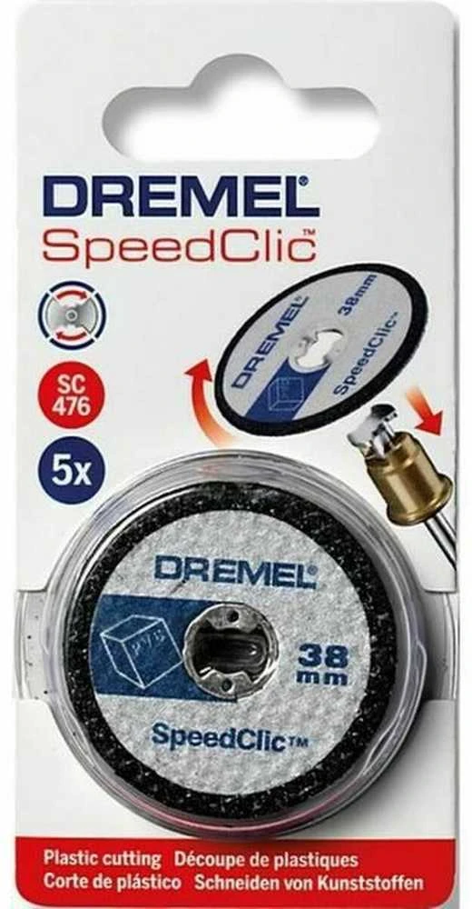 Dremel Plastmasės pjovimo diskas D=38, 5 vnt.