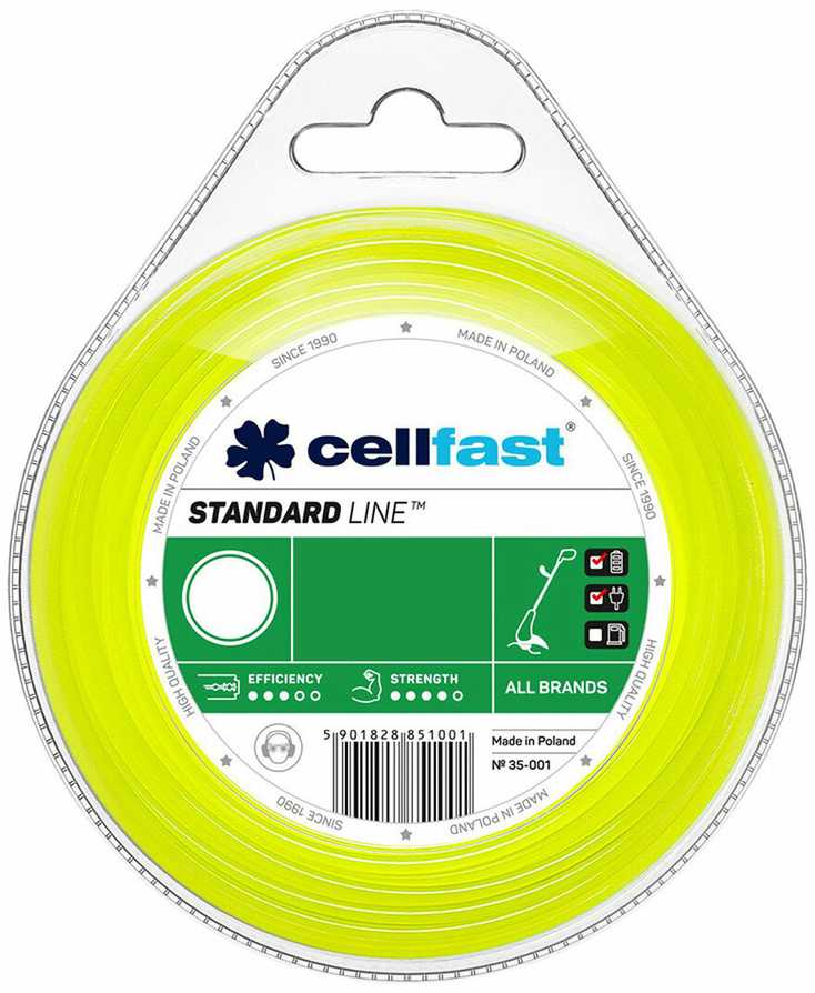 CELLFAST ŻYŁKA TNĄCA OKRĄGŁA 3,0mm x 15m