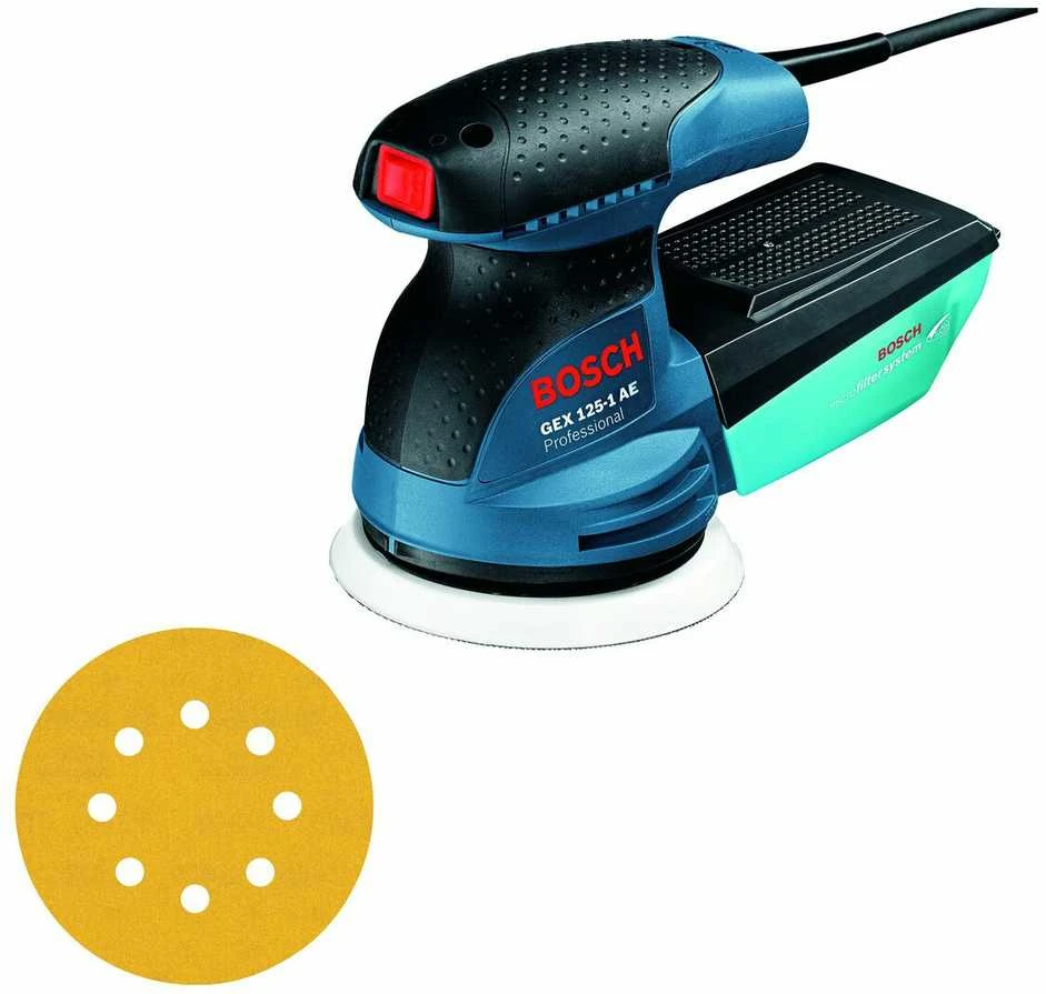 Ekscentrinis šlifuoklis Bosch GEX 125-1 AE