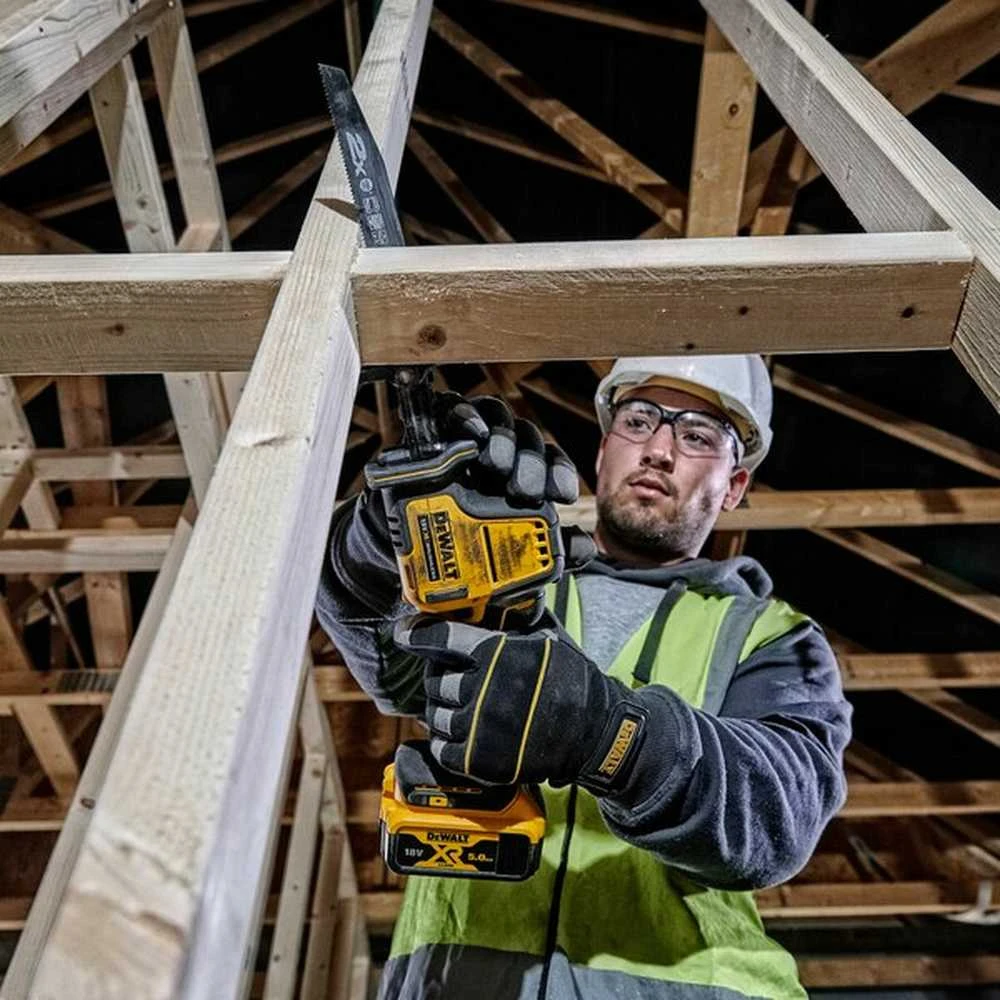 Dewalt bešepetėlinis tiesinis pjūklas DCS369N 18V be akumuliatoriaus ir kroviklio