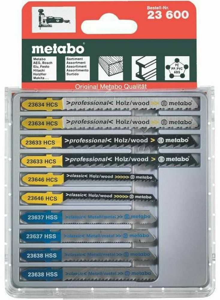 Pjūkleliai siaurapjūkliui Metabo 623600000; 10 vnt.