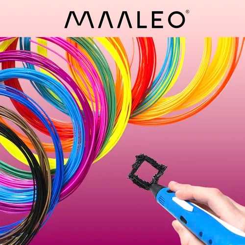 Kruzzel PLA 3D Filaments - 20pcs x 5m 19872