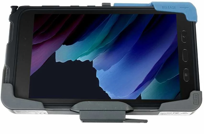 „Gamber Johnson“ „Samsung Tab Active2/Active3/Lite“ įkrovimo stovas su automatiniu įkrovikliu