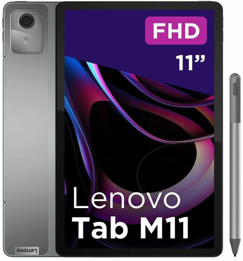 Planšetinis kompiuteris Lenovo Tab M11 4GB RAM/ 128GB/ Pilkos spalvos (Luna Grey) + Lenovo® Tab Pen