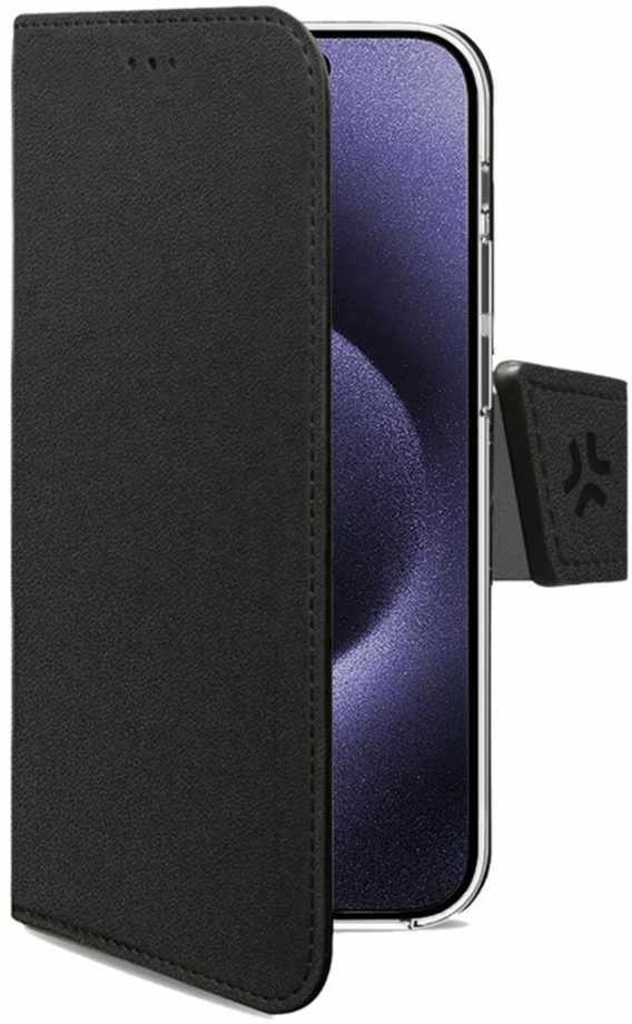 Celly WALLY1081, Wallet case, Apple, iPhone 16 Pro Max, 17.5 cm (6.9"), Juodas