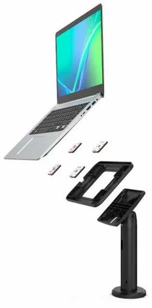 „Stojak Compulocks“ universalus nematomas stovas 4 colių