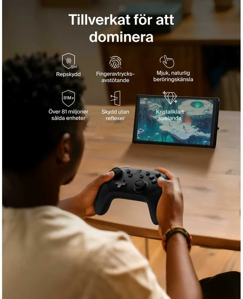 Belkin DISPLAYSHUTZ TEMPEREDGLASS - BLENDSCHUTZ FUER NINTENDO SWITCH