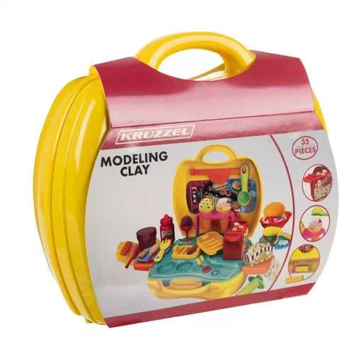 Plastiko masė Kruzzel 23202 lagamine