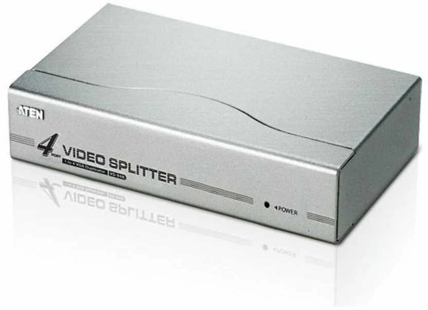 ATEN VS94A 4-Port Video Splitter Video-In 1x HDB-15 Male, Out 4x HDB-15 Female