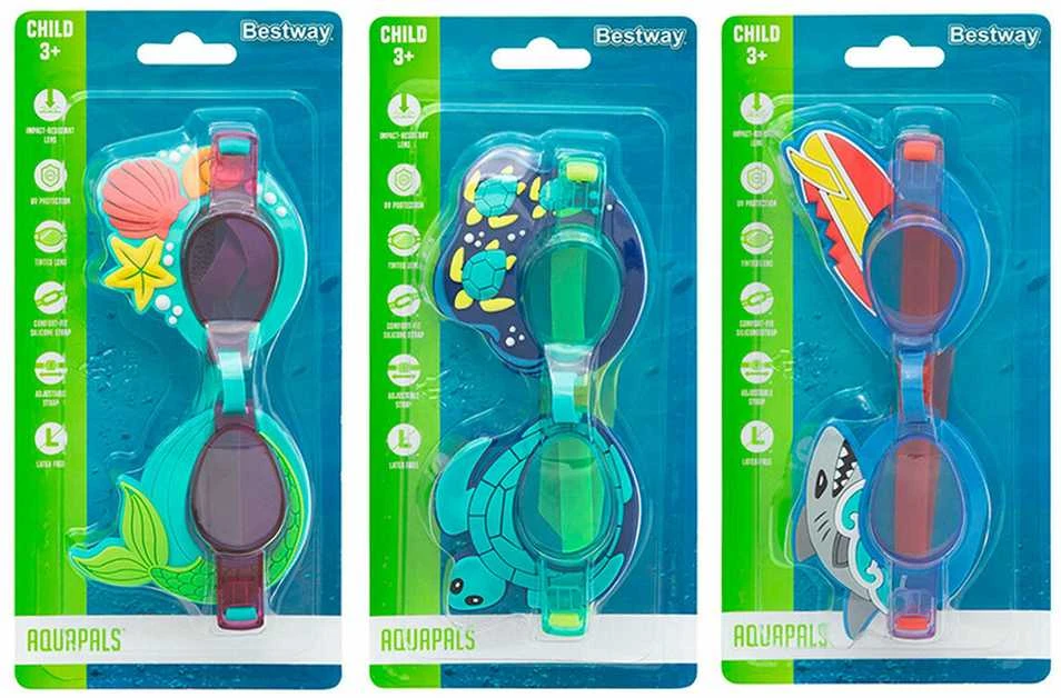 Plaukimo akiniai BESTWAY AQUAPALS 21080