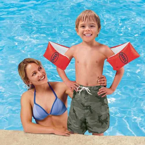 INTEX 58641 vaikiškos plaukimo rankovės su peteliške