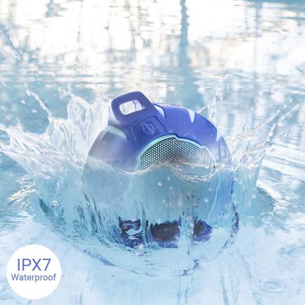 Plūduriuojantis belaidis garsiakalbis su LED Floaker InnovaGoods