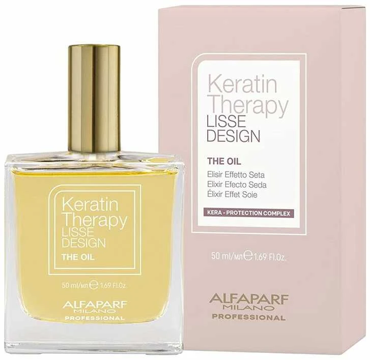 Alfaparf Milano Lisse Design Keratino terapijos aliejus 50ml