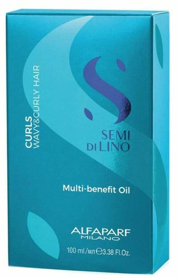 Glotninamasis plaukų aliejus Alfaparf Milano Sem Di Lino Smooth 100 ml