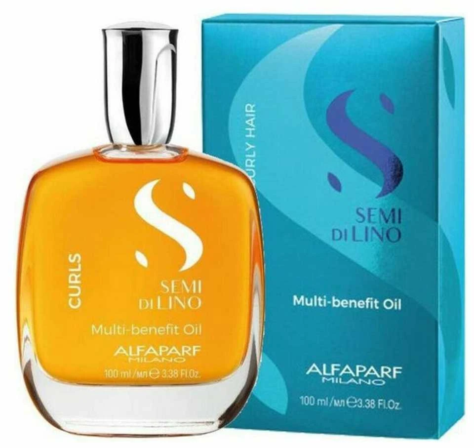Glotninamasis plaukų aliejus Alfaparf Milano Sem Di Lino Smooth 100 ml