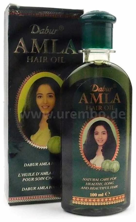Aliejus tamsiems plaukams Amla, Dabur, 100ml