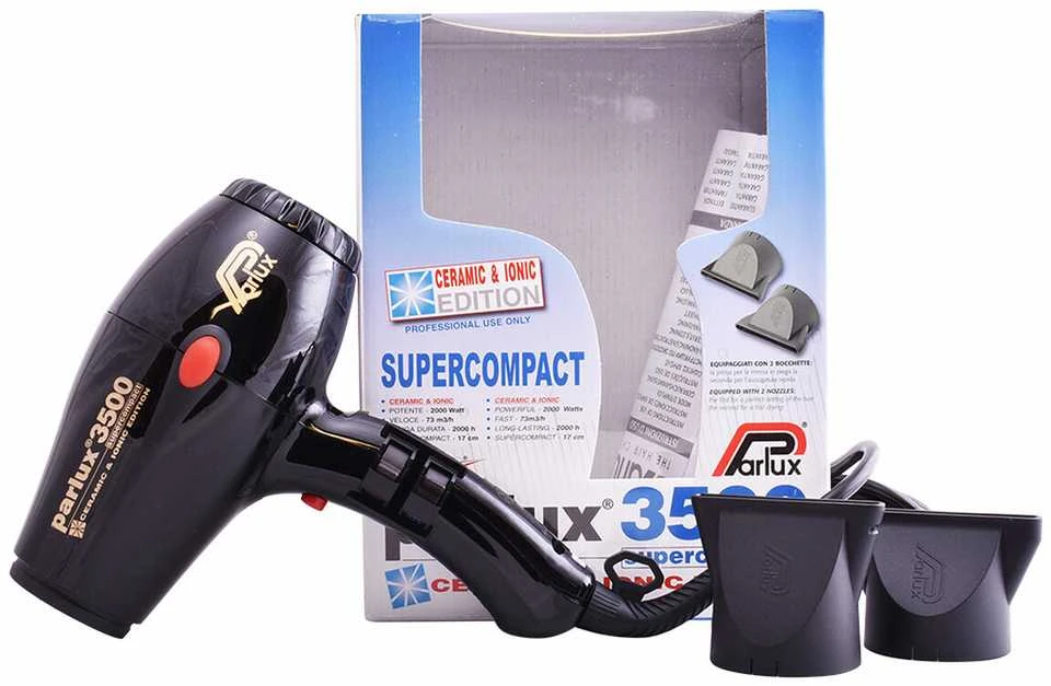 Parlux Supercompact 3500 Plaukų džiovintuvas, rožinės spalvos