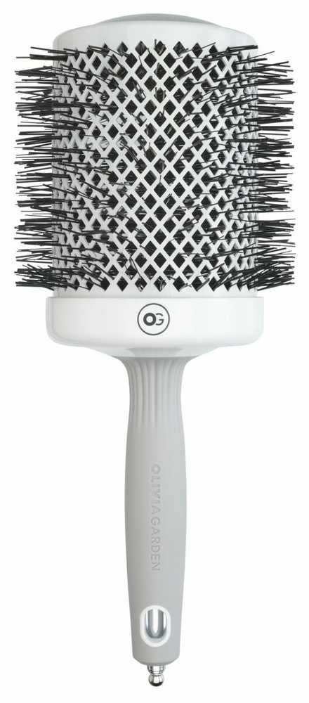 Olivia Garden Expert Blowout Shine Blanco y Gris 80 mm 1 U plaukų formavimo priemonė