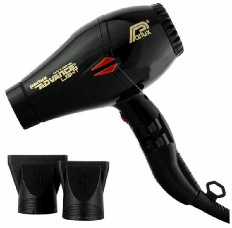 Parlux Advance® Light profesionalus plaukų džiovintuvas, spalva: juoda