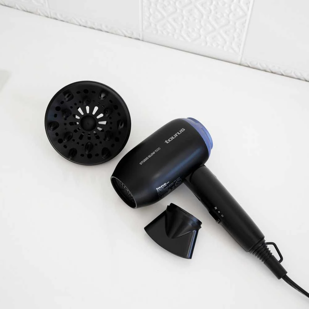 Taurus Studio Glow 1500 plaukų džiovintuvas 1400 W Juodas
