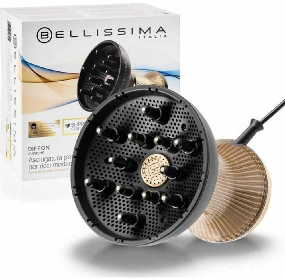 Plaukų džiovintuvas XL Ceramic Hot Air Diffuser - Bellissima - Diffon Supreme Argan Oil For Skirtas garbanotiems plaukams Hair - 2 Speeds 3 Temperatures