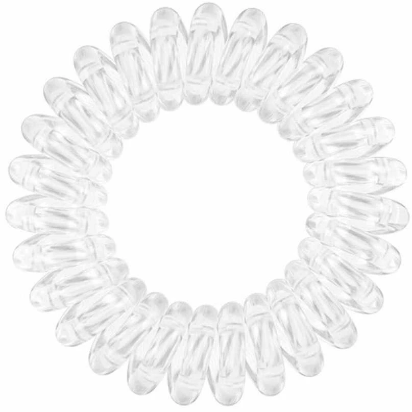 Invisibobble plaukų gumytės „Power Crystal Clear“, 3 vnt.