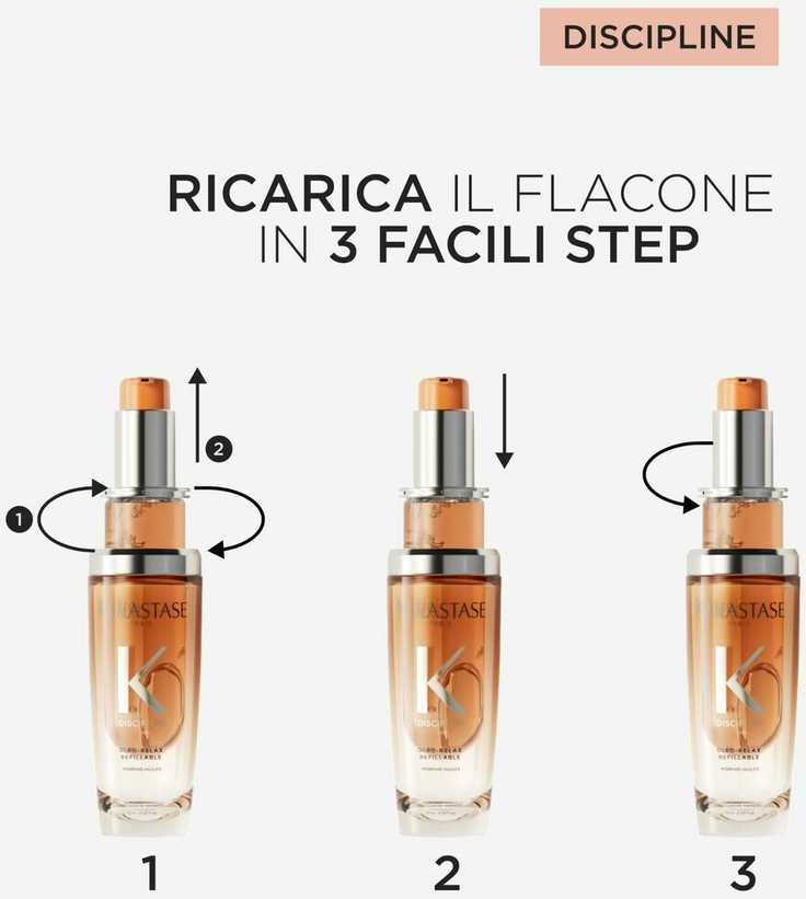 Kérastase Discipline Oléo-Relax Control-in-Motion aliejus plaukams ir serumas, 75 ml
