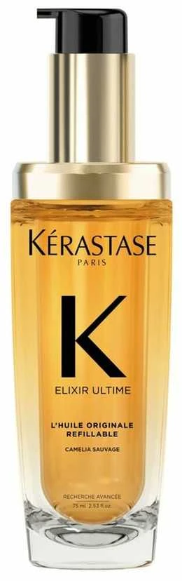 Kerastase Eliksyras Ultime L'Huile Original daugiafunkcis aliejus visų tipų plaukams, 75 ml