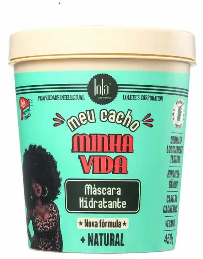 love Lola Cosmetics Meu Cacho Mihna Vida Hair Treatment Kreminis Mask For Hydration, 450 g